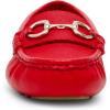 imageAnne Klein Womens Chrystie Faux Leather Driving Moccasins MoccasinsRed