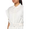 imageAnne Klein Womens Drop Sleeve Shirt DressBright White