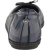 imageAnne Klein Womens Ember Faux Leather Round Toe Ballet FlatsNavy