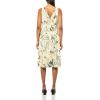imageAnne Klein Womens Fit and Flare MidiWhite Dove Multi