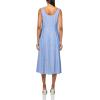 imageAnne Klein Womens Tank Dress with Button DetailSantorini BlueBrt Wht