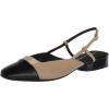 imageAnne Klein Womens Caigan Ballet FlatNude Black
