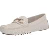 imageAnne Klein Womens Chrystie Faux Leather Driving Moccasins MoccasinsWhite