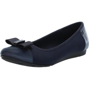 imageAnne Klein Sport Womens Alive Patent Slip On Ballet FlatsNavy Multi
