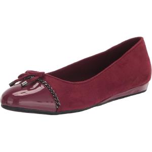 imageAnne Klein Womens Loafers Faux SuedeWine