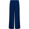 imageAnne Klein Womens High Rise Pull on Wide Leg W Button Wb DSantorini Blue