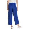 imageAnne Klein Womens Pull on Drawstring Wide Leg CropSantorini Blue