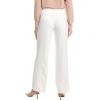 imageAnne Klein Womens Pullon Wide Leg W Pocket FlapWhite Dove