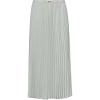 imageAnne Klein Womens Pull on Flat Frt Belt Pleated Skirt LinSoft Aloe