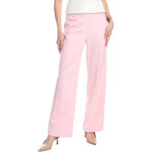 imageAnne Klein Womens Pullon Wide Leg W Pocket FlapPeony Pink