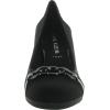 imageAnne Klein Womens Caitlyn Chain Block Heel Loafer HeelsBlack Stretch