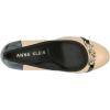 imageAnne Klein Womens Caitlyn Chain Block Heel Loafer HeelsNudeBlack