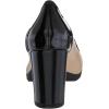 imageAnne Klein Womens Caitlyn Chain Block Heel Loafer HeelsNudeBlack