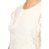 imageAnne Klein Womens Blssm Flttr SLV Tank W Ladder LaceWhite Dove