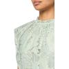 imageAnne Klein Womens Blssm Lace Sl Ruffle Nk Top W Ladder LacSoft Aloe