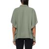 imageAnne Klein Womens Bttn Frt Dolman SLV BlouseEucalyptus
