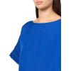 imageAnne Klein Womens Dolman Sleeve Blouse W TrimSantorini Blue