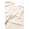 imageAnne Klein Womens PopOver Blouse with Covered Placket and Side SlitsAnne White