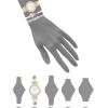 imageAnne Klein Womens Premium Crystal Accented Bangle Watch and Bracelet SetTwoTone