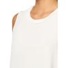 imageAnne Klein Womens Sleeveless Scoop Neck BlouseWhite Dove