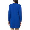 imageAnne Klein Womens Txtrd KNT Cardi W Ft ClosureSantorini Blue