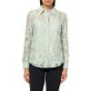 imageAnne Klein Womens Blssm Lace W CDC Ls Button Down W CamiSoft Aloe
