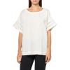 imageAnne Klein Womens Dolman Sleeve Blouse W TrimBright White