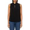 imageAnne Klein Womens Moss Crepe Sl Twist Neck W KeyholeAnne Black