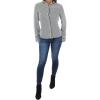 imageAnne Klein Womens SlitCuff Stripe BlouseAnne BlackAnne White