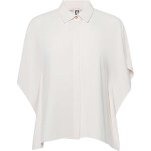 imageAnne Klein Womens Bttn Frt Dolman SLV BlouseWhite Dove