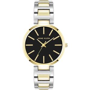 imageAnne Klein Womens Bracelet WatchBlackTwoTone