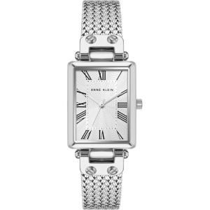 imageAnne Klein Womens Mesh Bracelet WatchSilver