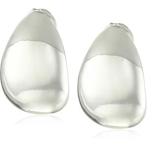 imageAnne Klein Clip Top Hoop EarringsSilver Tone