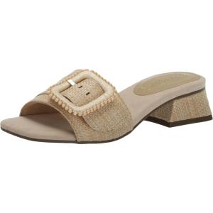 imageAnne Klein Womens Netty Heeled SandalNatural Raffia