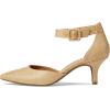 imageAnne Klein Womens Fabulist Ankle Wrap Dress PumpsRaffia