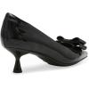 imageAnne Klein Womens Theresa Bow PumpsBlack Patent