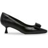imageAnne Klein Womens Theresa Bow PumpsBlack Patent