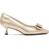 imageAnne Klein Womens Theresa Bow PumpsLight Gold