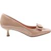 imageAnne Klein Womens Theresa Bow PumpsNude Patent