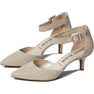 imageAnne Klein Womens Fabulist Ankle Wrap Dress PumpsGold
