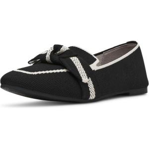 imageAnne Klein Womens Tarese Loafer FlatBlackCream