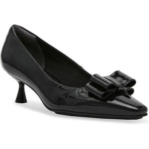 imageAnne Klein Womens Theresa Bow PumpsBlack Patent