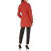 imageAnne Klein Womens Classic Double Breasted Coat Plus SizeSpice