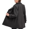 imageAnne Klein Womens Classic Double Breasted Wool CoatCharcoal