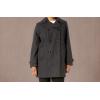 imageAnne Klein Womens Classic Double Breasted Wool CoatCharcoal