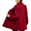 imageAnne Klein Womens Classic Double Breasted Wool CoatRed