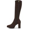 imageAnne Klein Womens AKJOURNEY Zipper KneeHigh BootsChocolate
