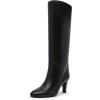 imageAnne Klein Womens Arcadia Mid Calf BootBlack Smooth