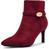imageAnne Klein Womens Margie Ankle BootBurgundy