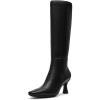 imageAnne Klein Womens Perfektionwc Mid Calf BootBlack Smooth